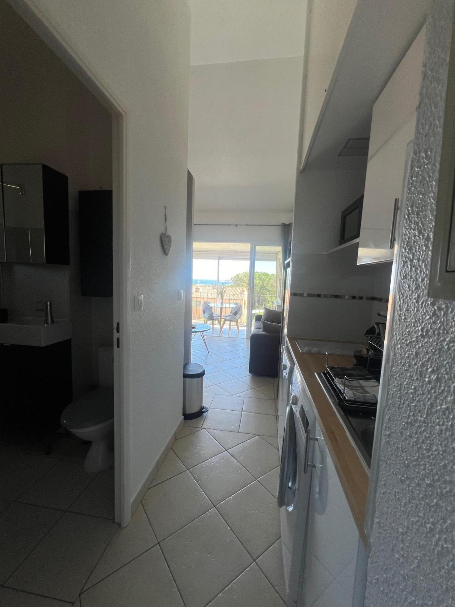 Appartement Vue Mer Golfe De Saint-Tropez Cogolin Exterior photo